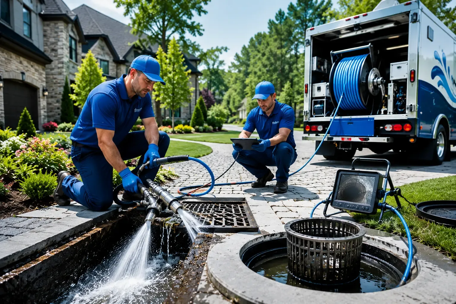 Local outdoor drain cleaning professionals in Masonville, IA
